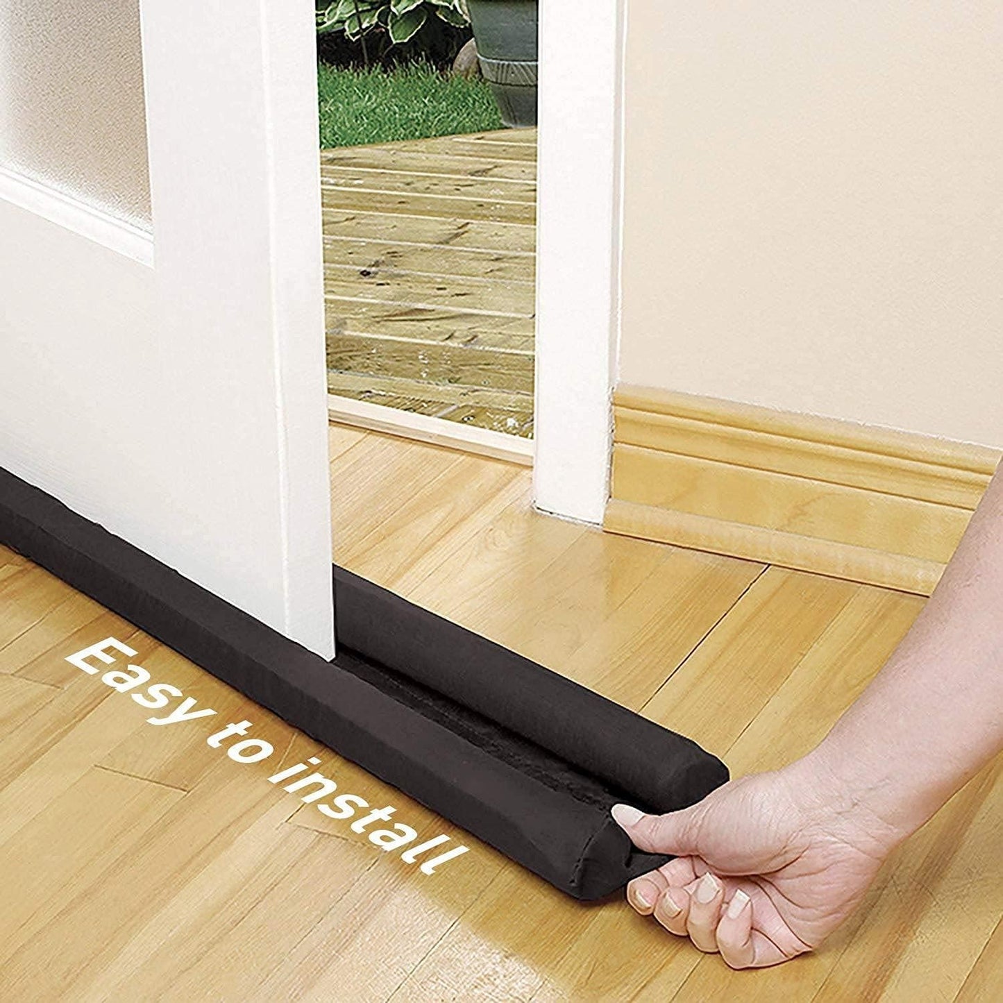 Door Protector | Door Gap Sealer | Brown (Pack Of 2)